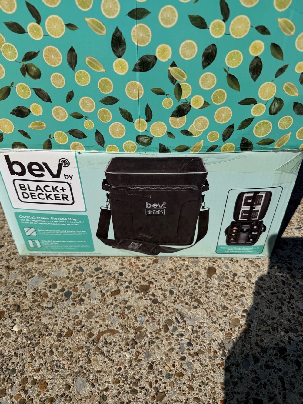 Bev by BLACK+DECKER Cocktail Maker Storage Bag Shoulder Organizer BCSB101 New